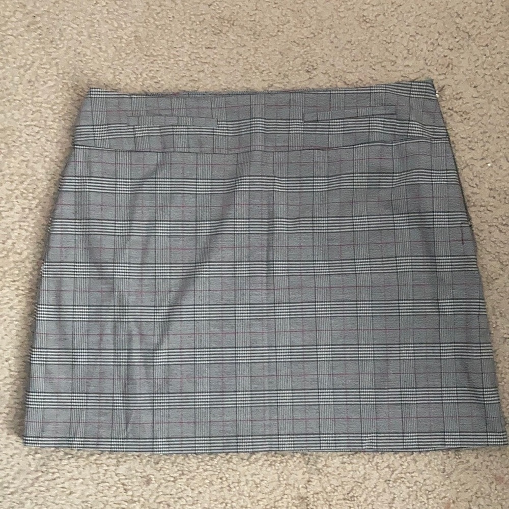 Candies plaid mini skirt